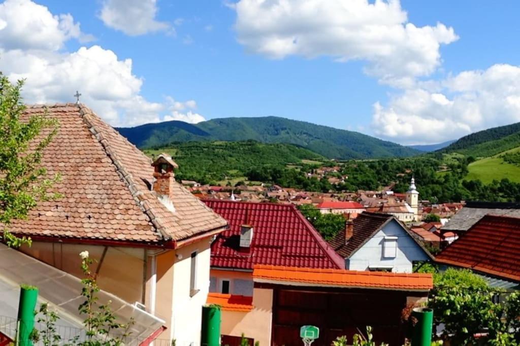 Apartament Panoramic La Casa In Comuna Решинари Экстерьер фото